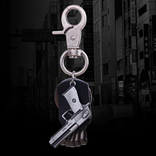 Keychain Hook Handmade for Hanging Versatile Figure Gun